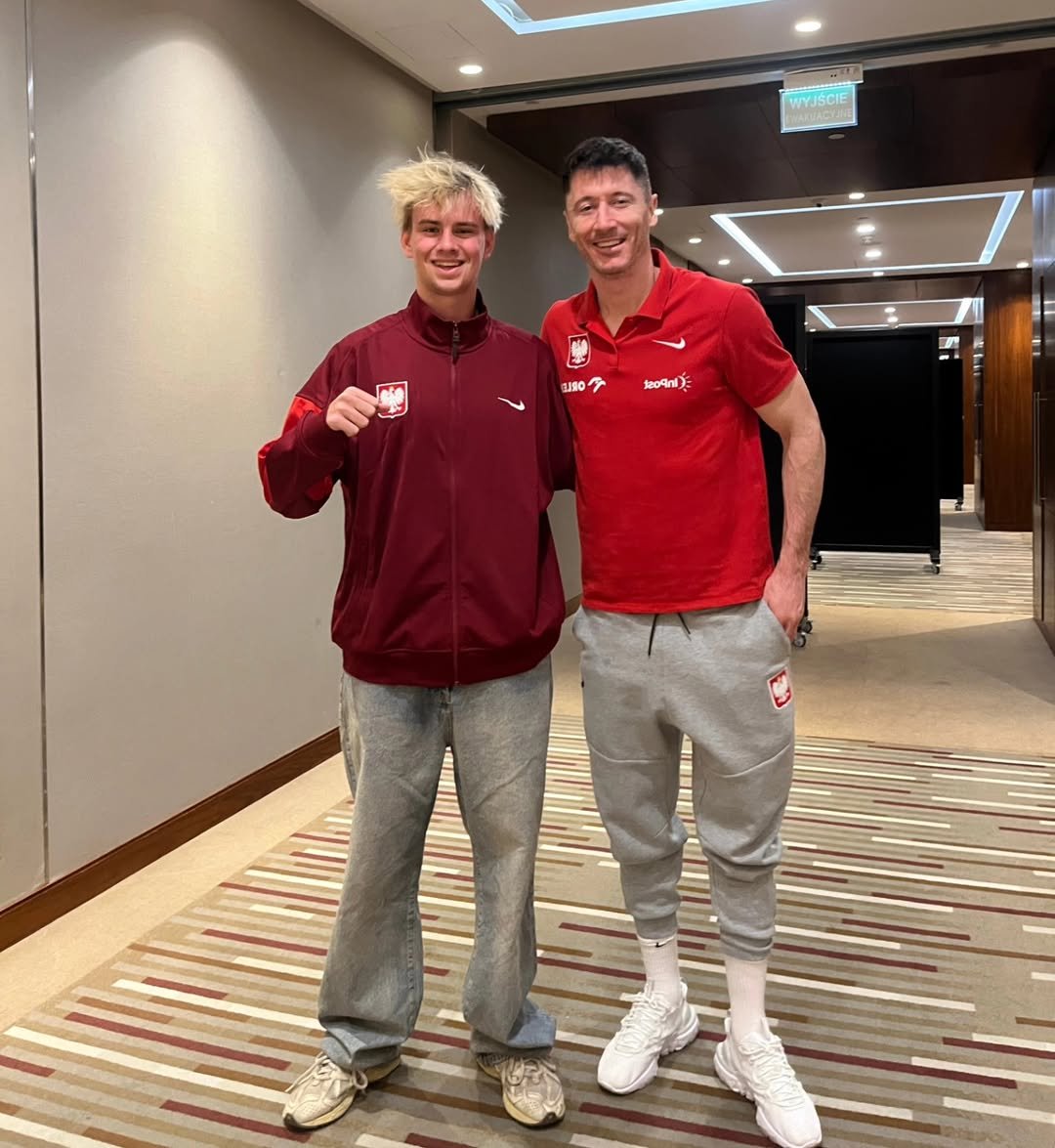 Łatwogang z Robertem Lewandowskim