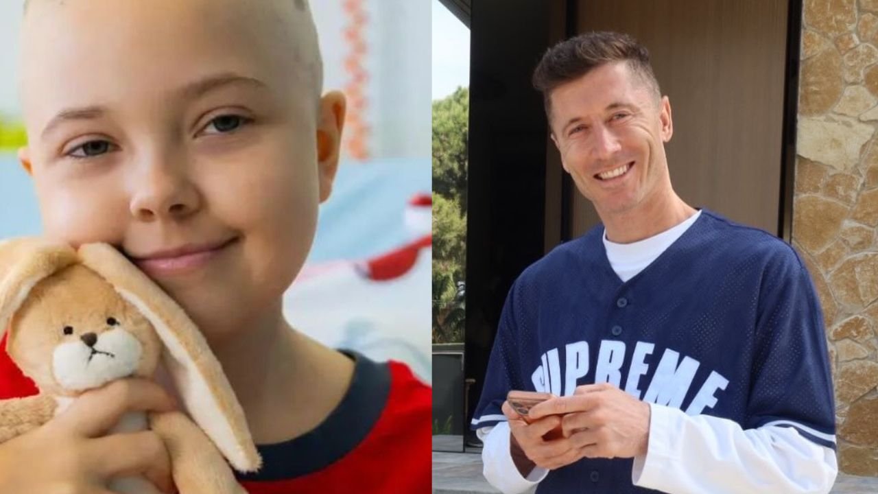 Robert Lewandowski spełni marzenie chorej Mai z "Dissu na raka". Fani nie kryją wzruszenia: "Klasa sama w sobie"