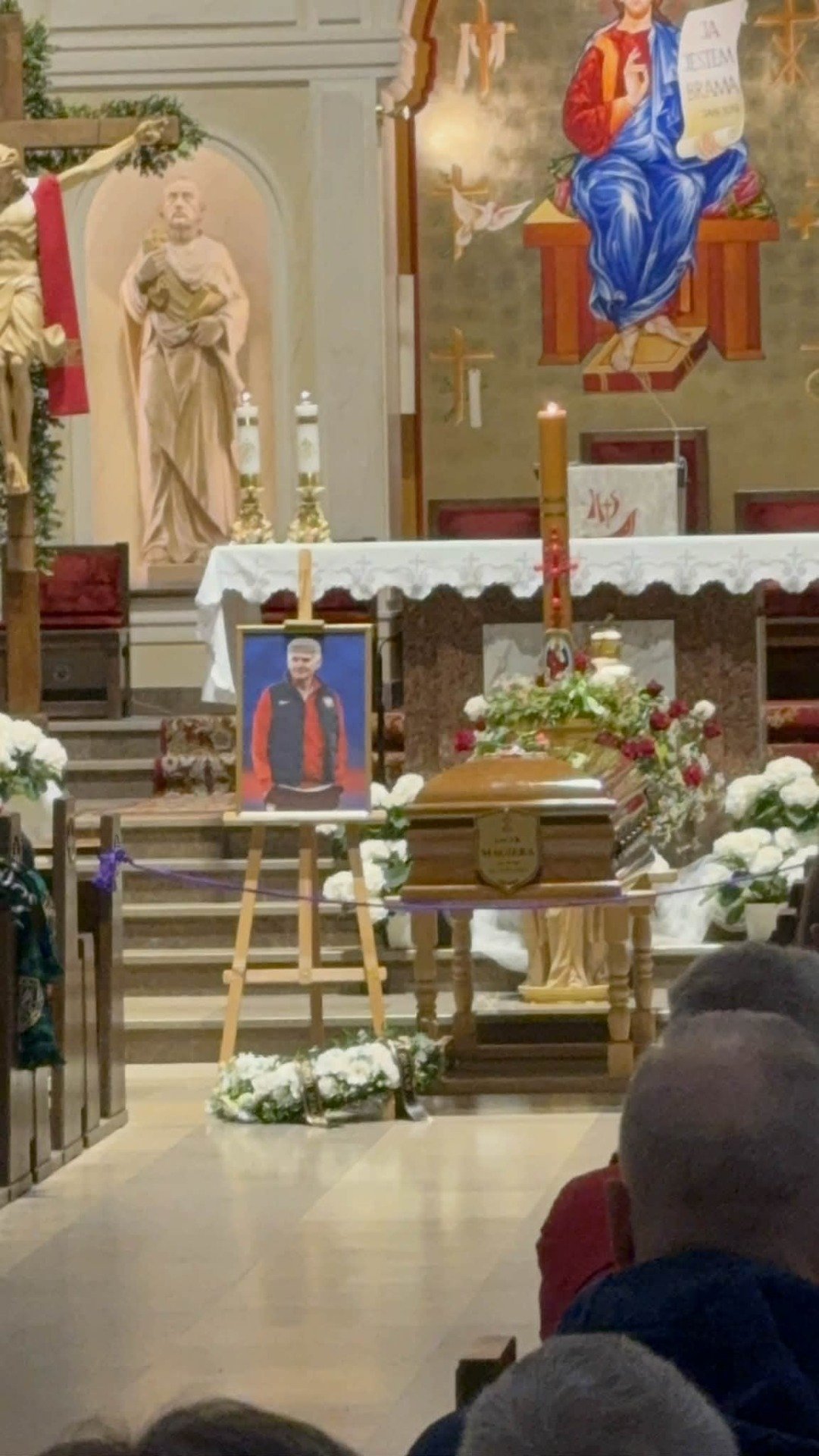 msza dziękczynna Jacka Magiery