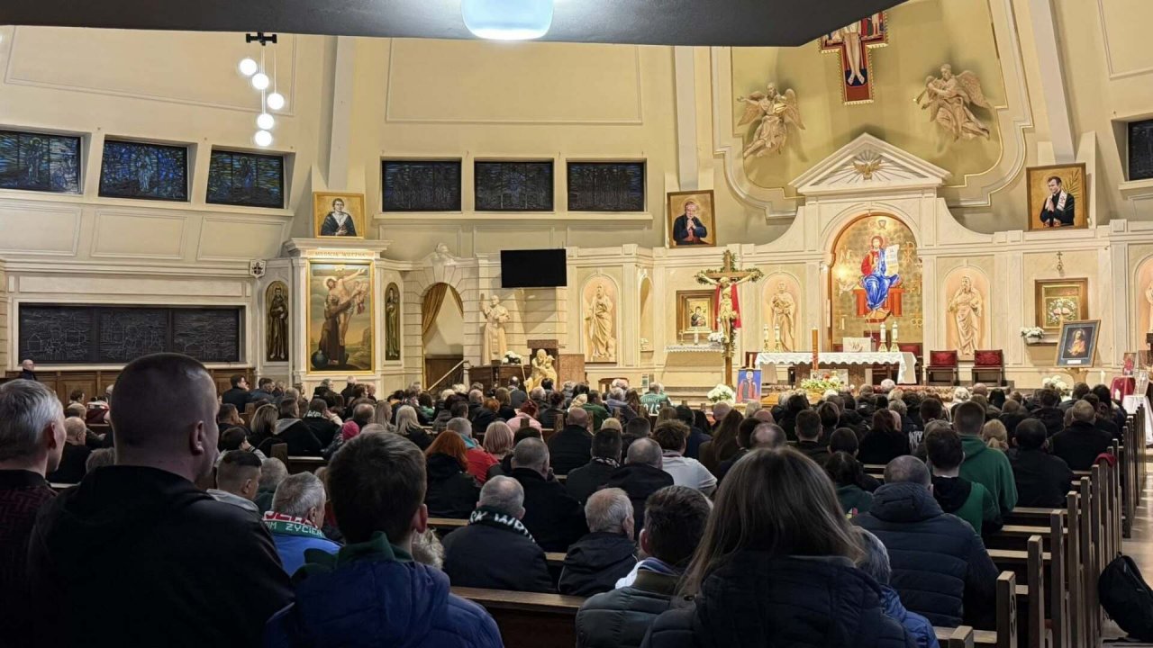 msza dziękczynna Jacka Magiery