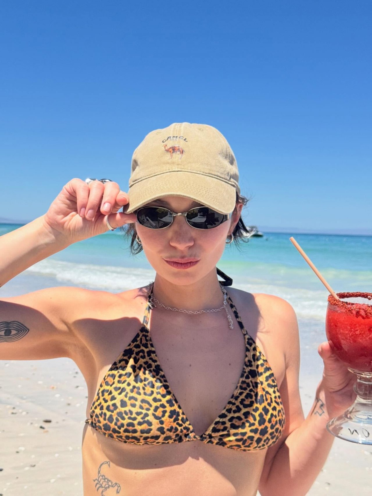 Mery Spolsky na plaży