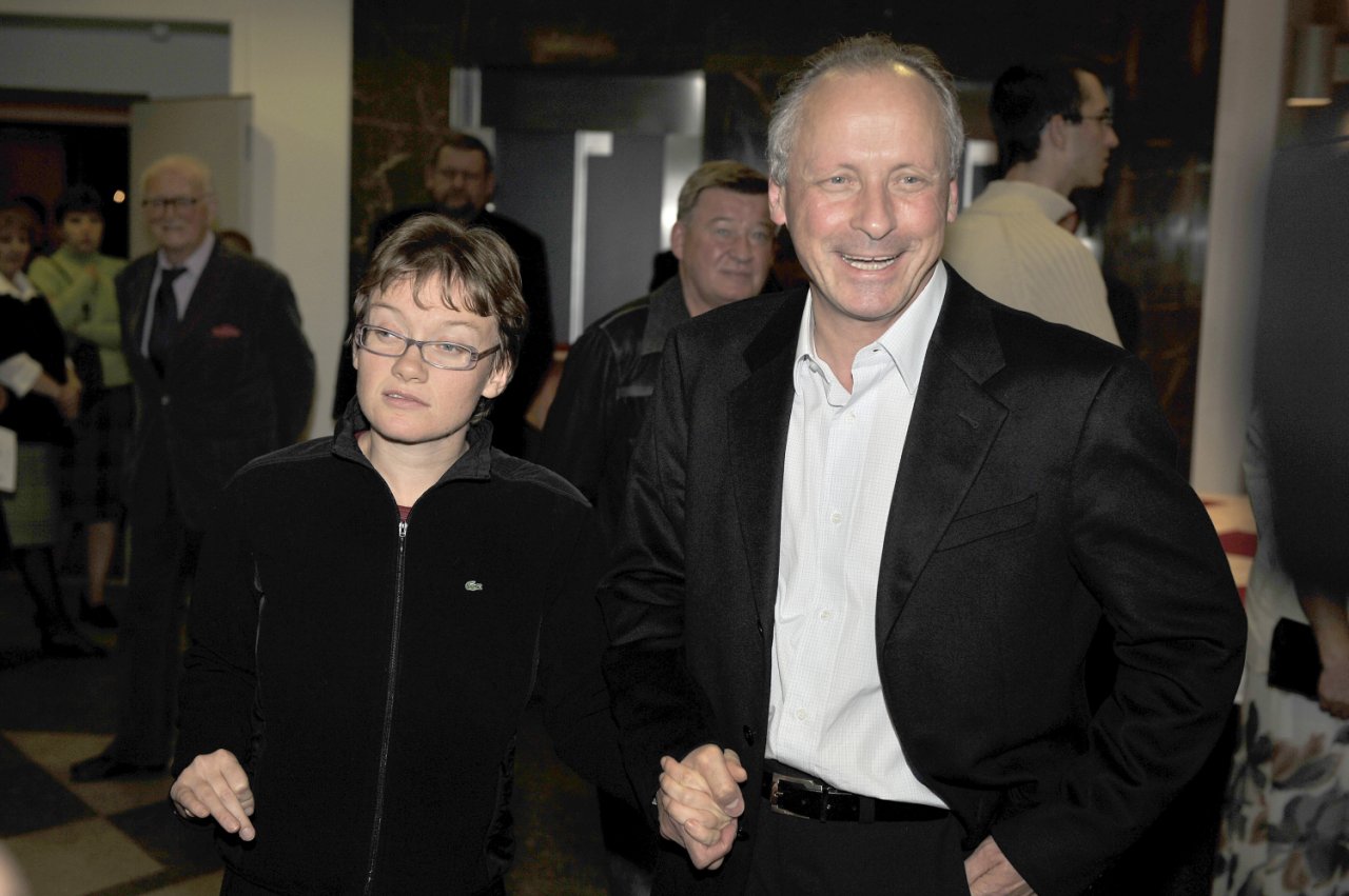 Paweł Wawrzecki  córką Anną 