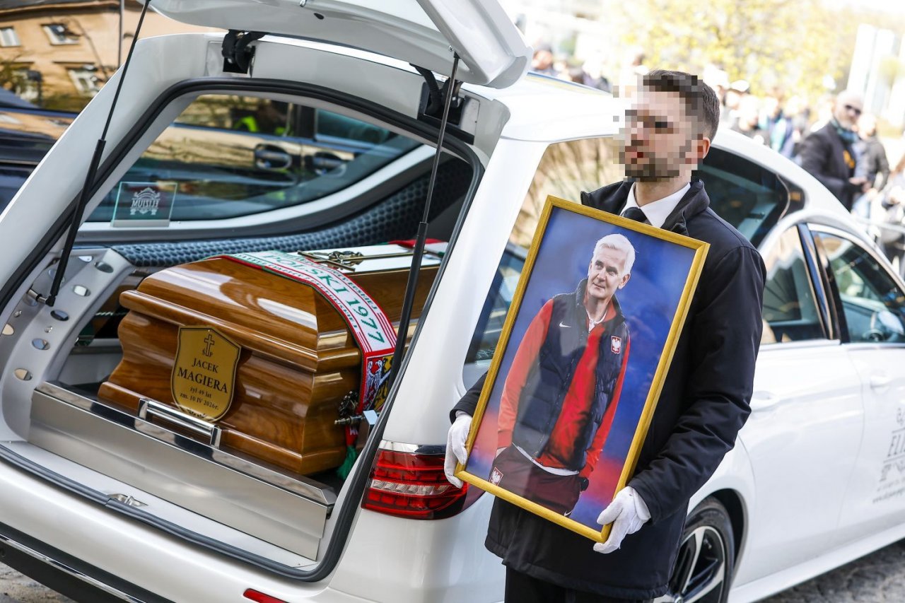 pogrzeb Jacka Magiery