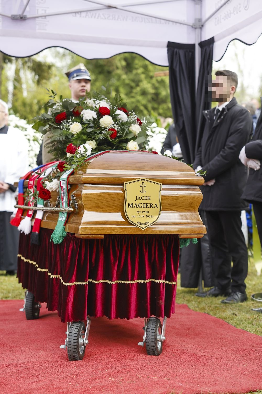 pogrzeb Jacka Magiery