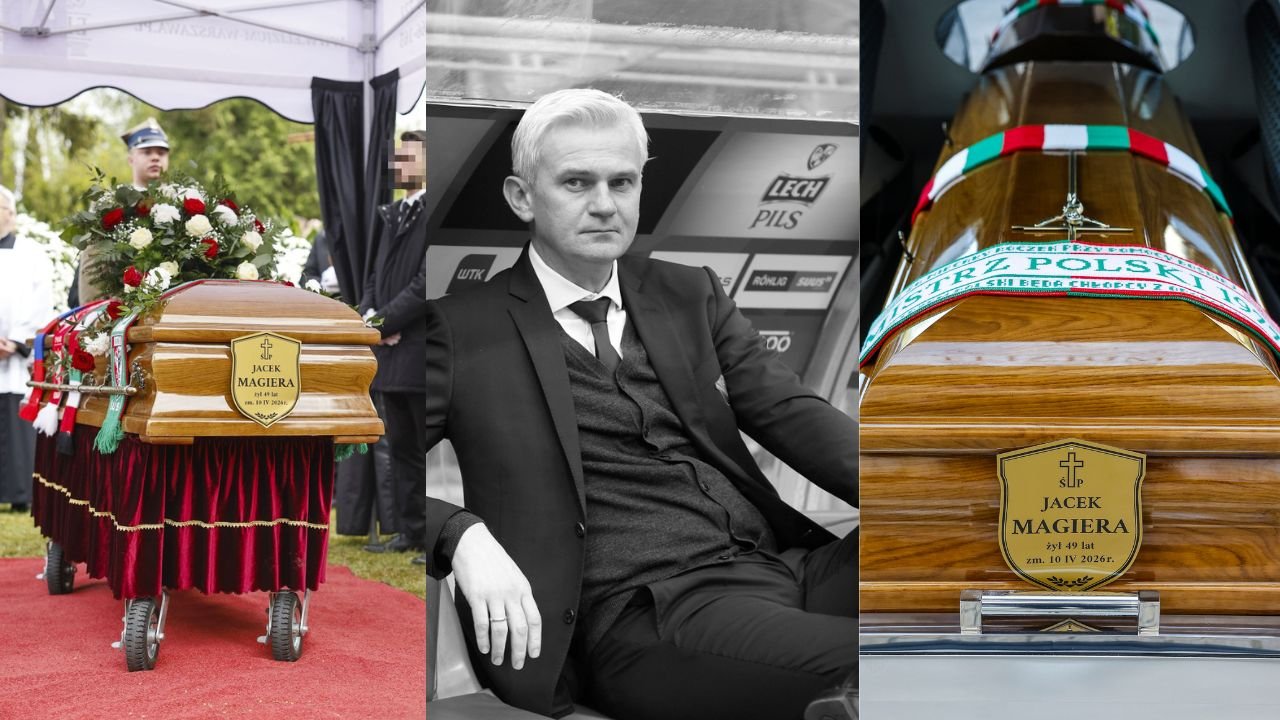 Tak się nie robi! Symbol na trumnie Jacka Magiery wywołał poruszenie [zdjęcie]