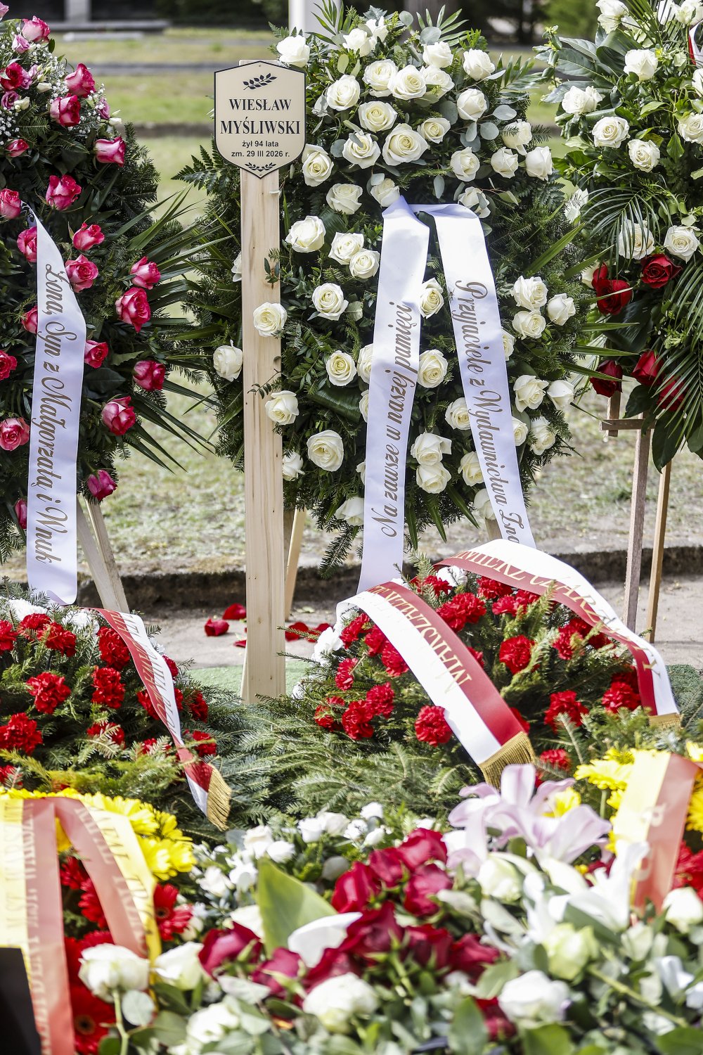 pogrzeb Wiesława Myśliwskiego