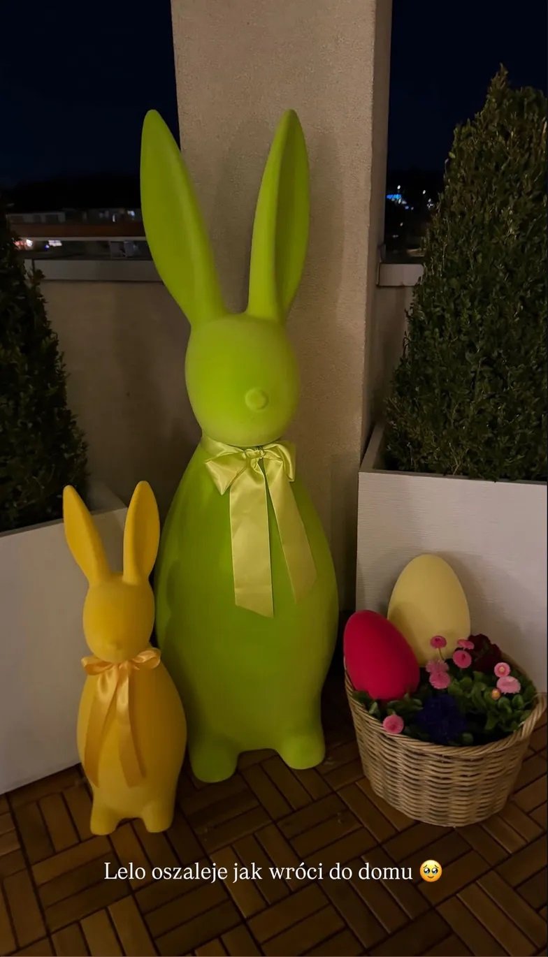 wielkanocne zające u kubickiej