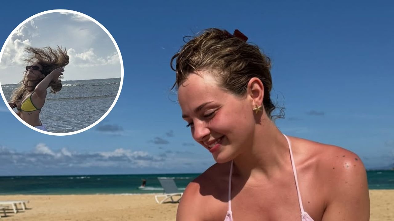 Rozgogolona Wiktoria Gąsiewska w mikroskopijnym bikini na koniu. Fani wściekli: "To realny ból" [zdjęcia]