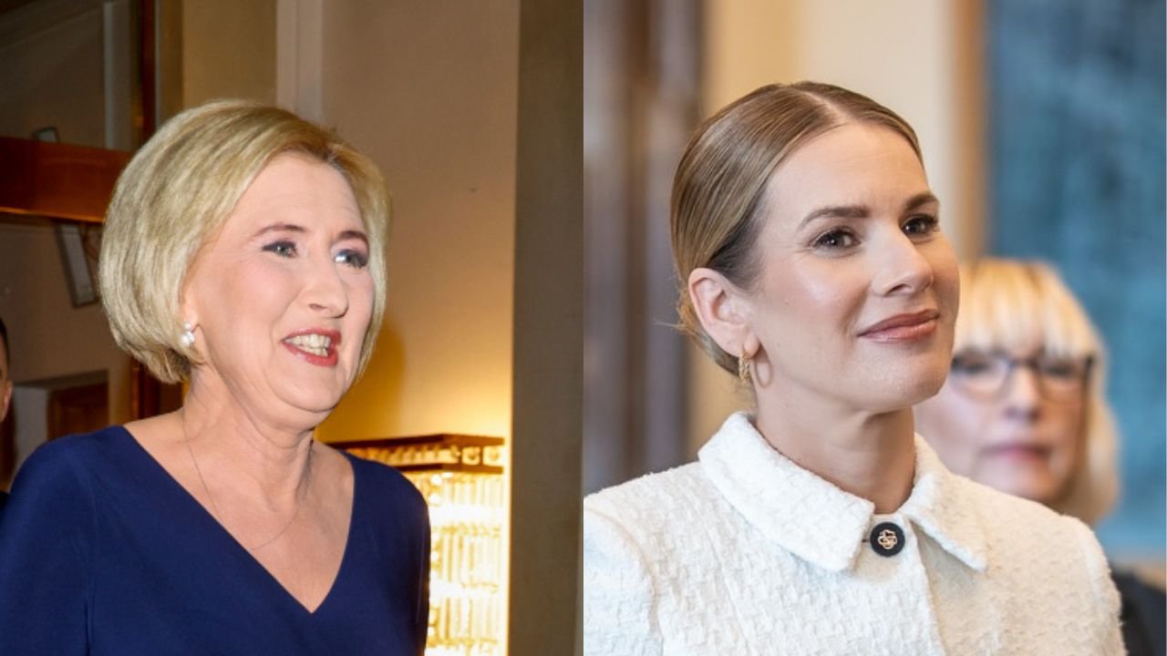 Marta Nawrocka i Agata Duda ubrały się niemal identycznie! Fani są w ciężkim szoku: "Jak siostry" [zdjęcia]