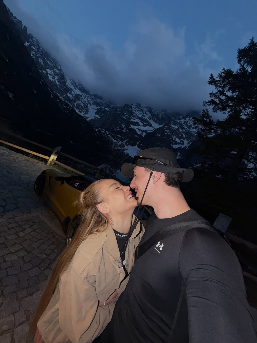 andriy gavryliv wjchał samochodem nad morskie oko