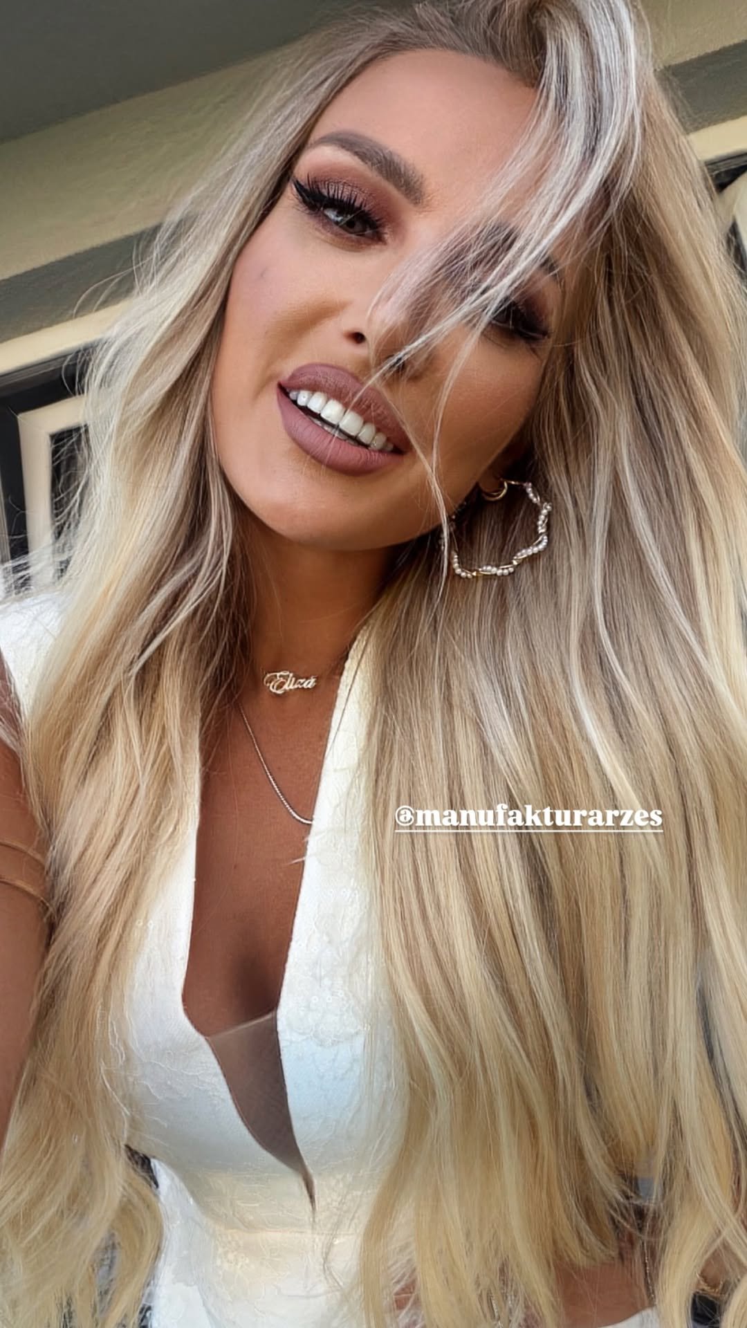 Eliza Trybała na selfie