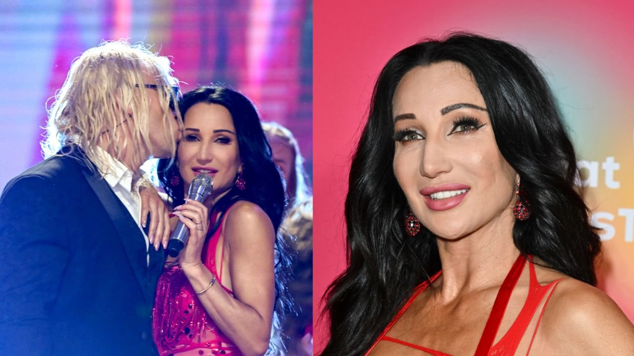 Niemal naguśka Justyna Steczkowska wije się na scenie ze Skolimem. Namiętny występ oburzył widzów