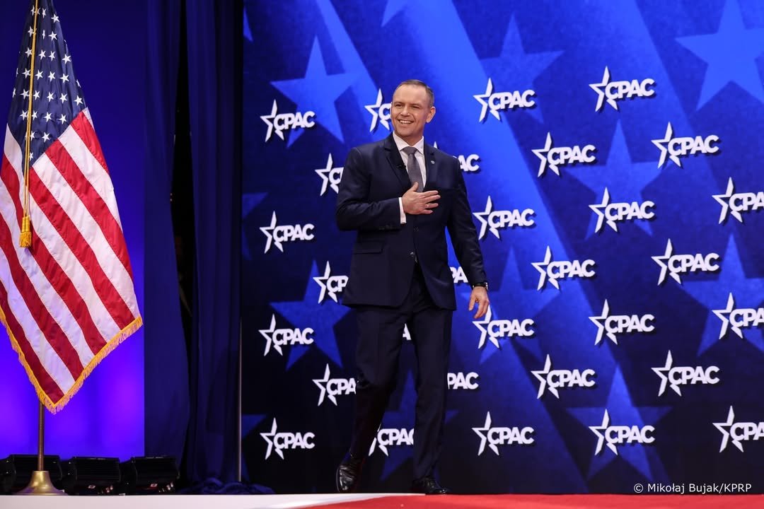 karol nawrocki konferencja cpac