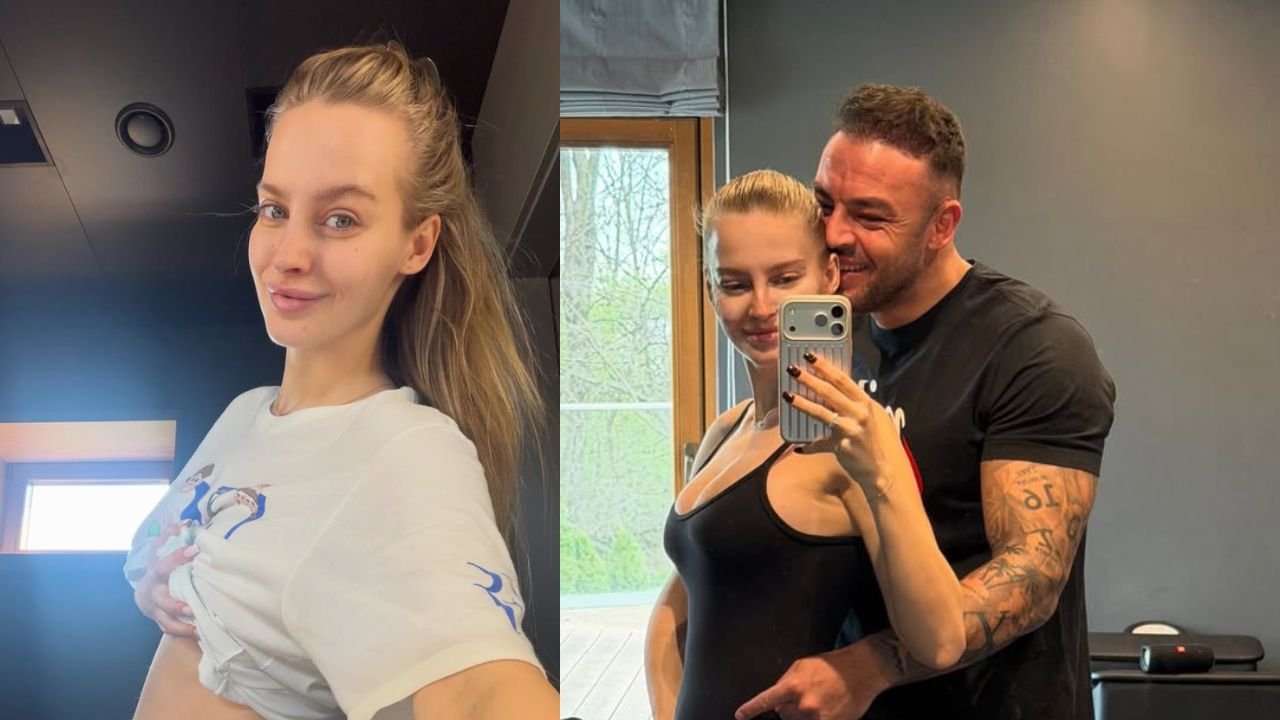 Karolina Pisarek odsłoniła ciążowe krągłości jak na dłoni. Fani roztkliwili sieć: "Rośnie maluszek" [zdjęcie]