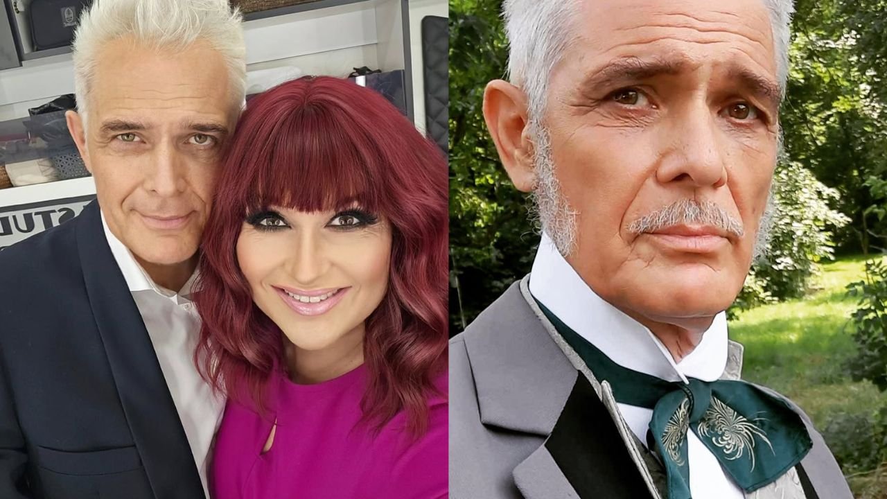 Katarzyna Skrzynecka tak wygładziła siebie i kolegę, że fani pomylili go z Robbiem Williamsem. "Myślałam, że to światowy gwiazdor" [zdjęcia]