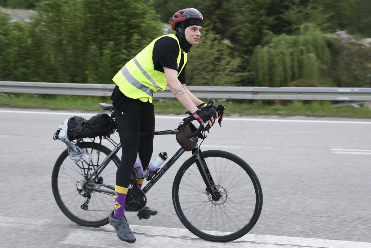 Łatwogang na rowerze