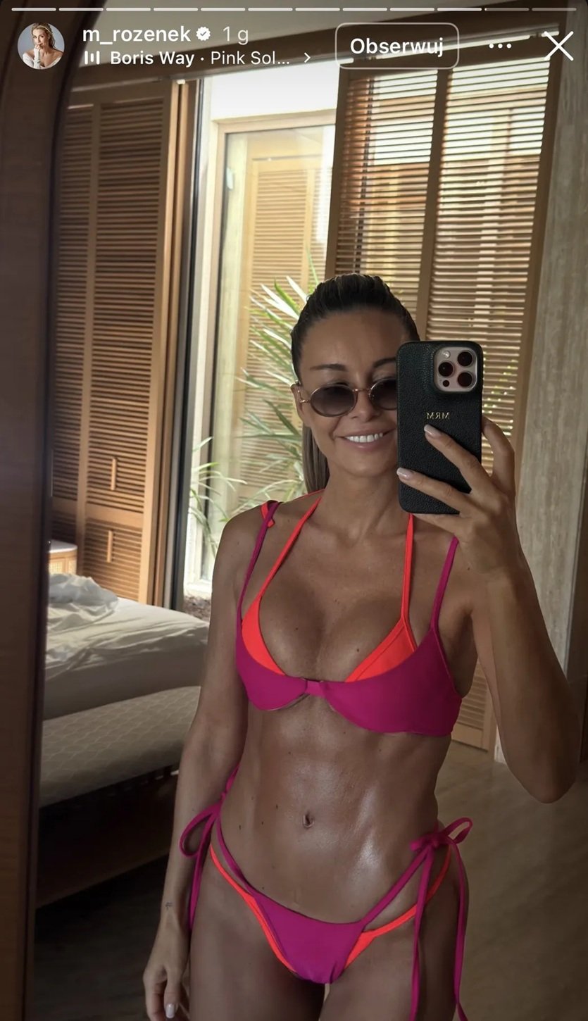 małgorzata rozenek majdan w bikini
