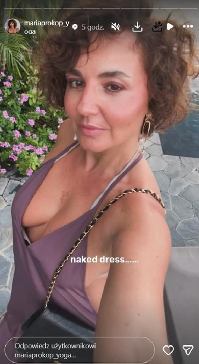 maria prokop w "naked dress"