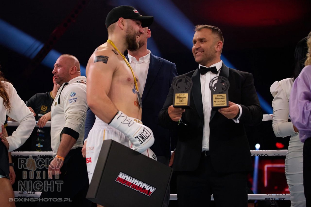 Gala boksu w kościerzynie - sponsorem marka nowrocky