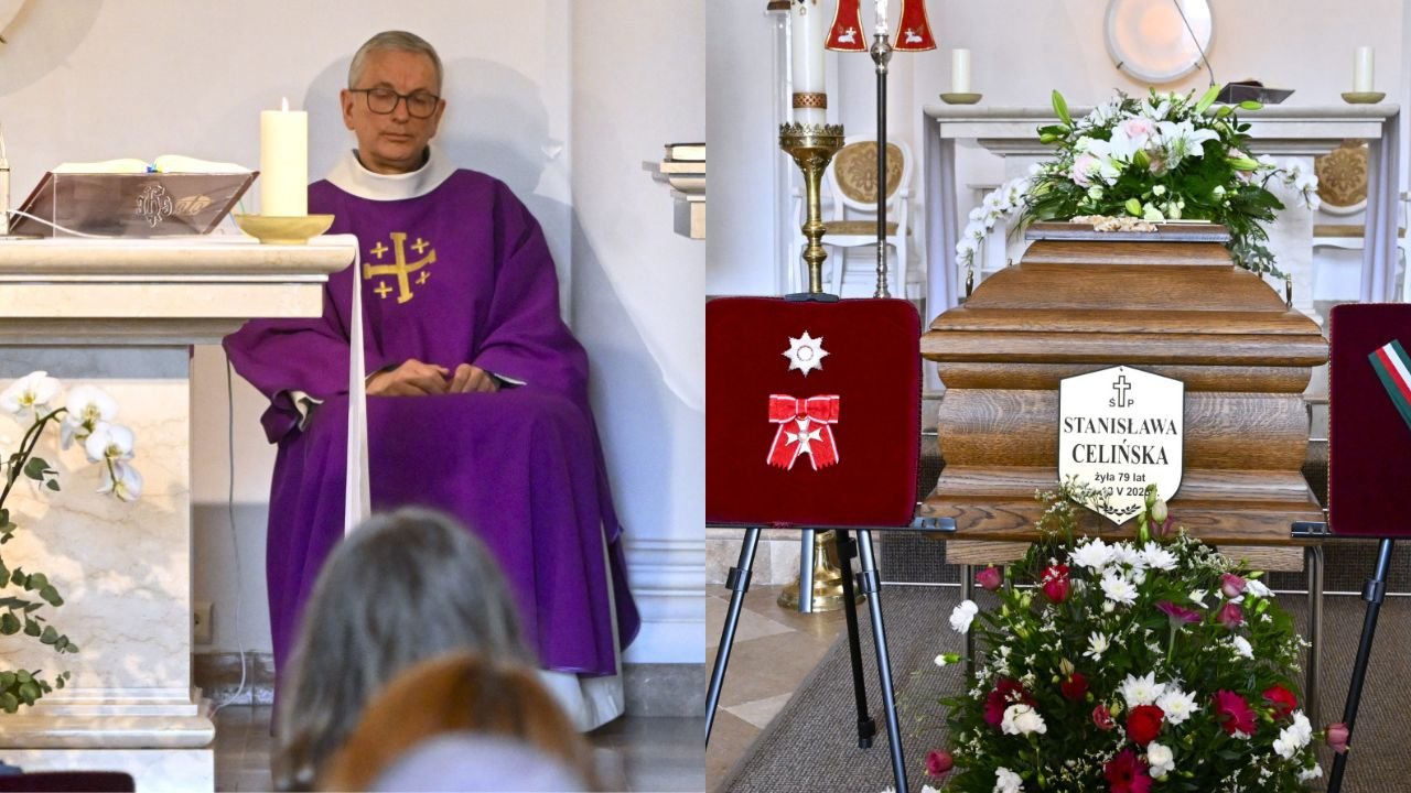 Wzruszające chwile podczas pogrzebu Stanisławy Celińskiej. Duchowny oddał jej niezwykły hołd