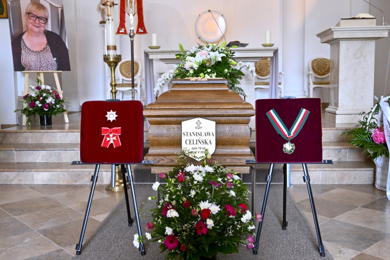 zdjęcie trumny Stanisławy Celińskiej