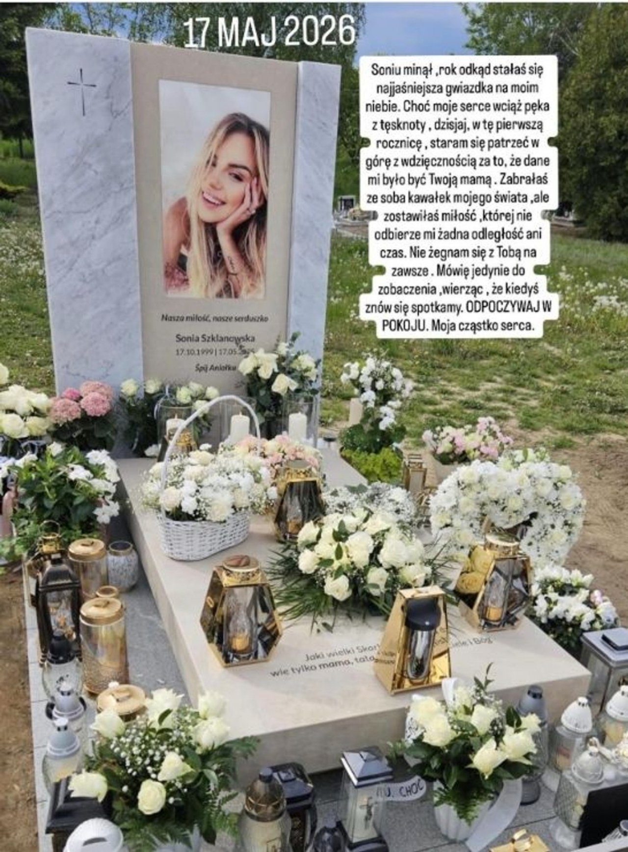 grób soni szklanowskiej
