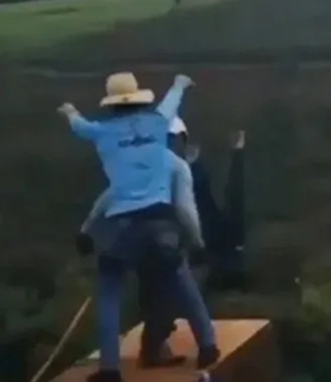 wypadek na bungee w Brazylii