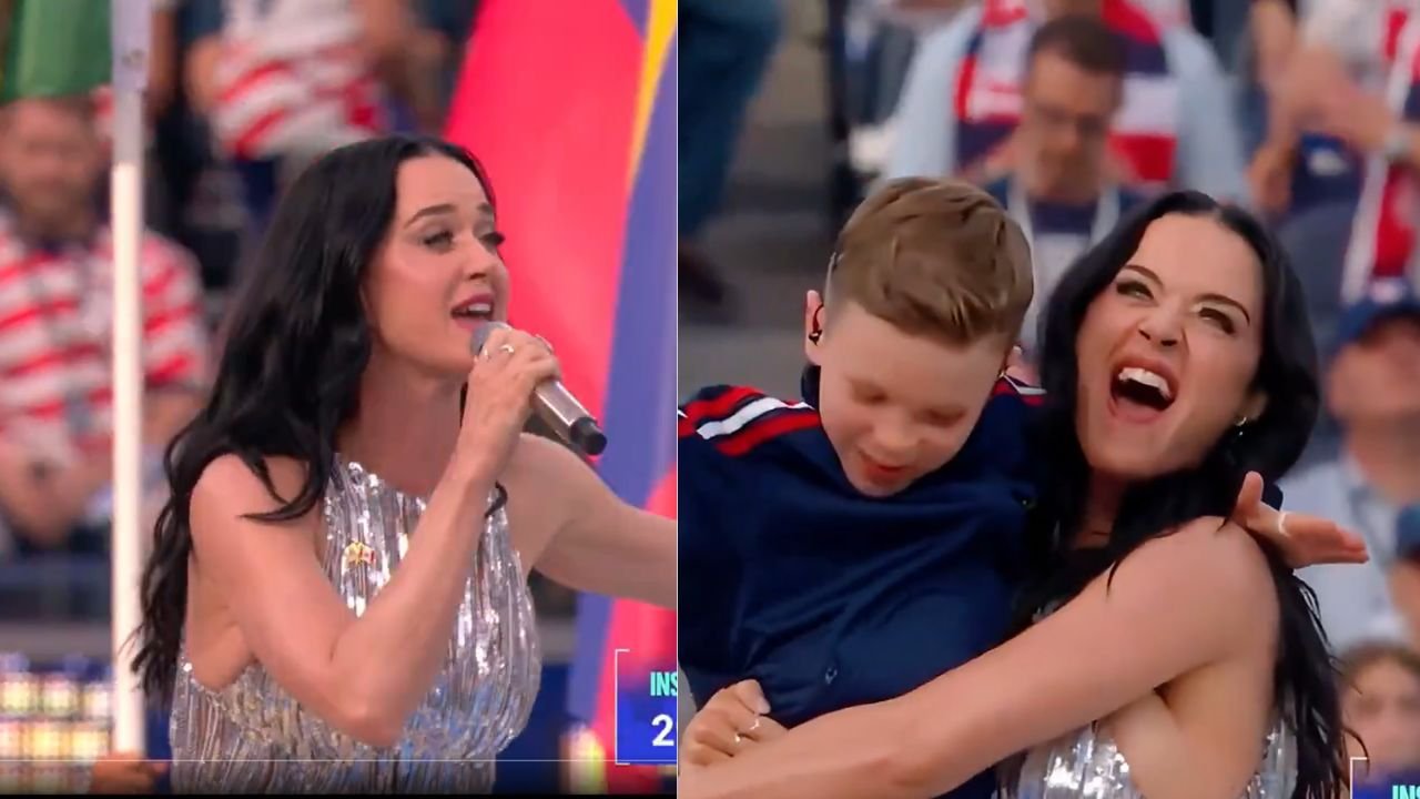 Katy Perry zaśpiewała z 10-latkiem na otwarciu mundialu. Fani są zgodni: "Płaczę łzami szczęścia" [wideo]