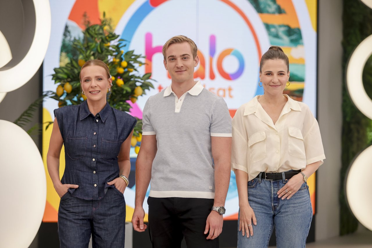 Aneta Zając, Igor Paszczyk, Honorata Witańska w studiu TVN