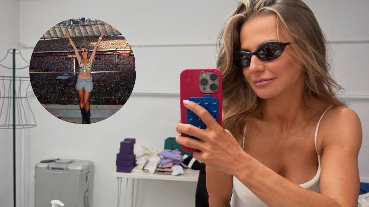 Anna Lewandowska w samym staniku i kusej miniówce na koncercie Bad Bunny'ego. Fani w szoku: "Anka, ty kocico!"