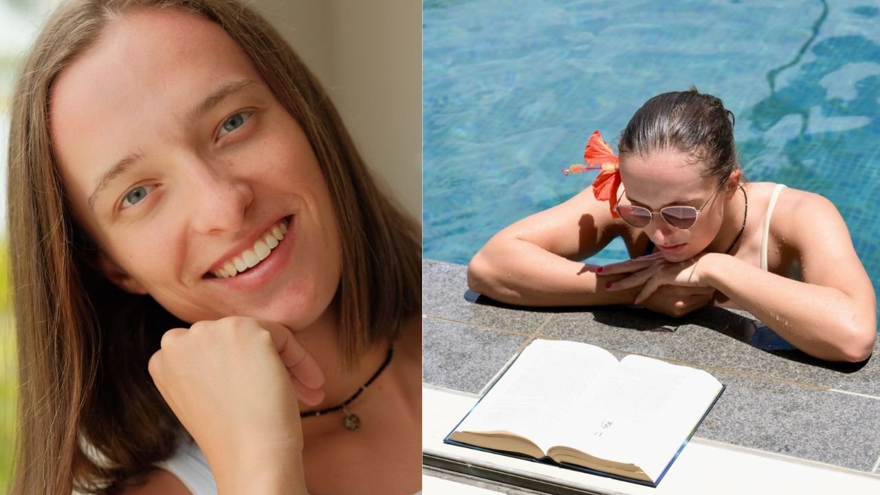 Iga Świątek w bikini na rajskich wakacjach. Fani widzą jeden szczegół: "Zasłużony reset" [zdjęcia]