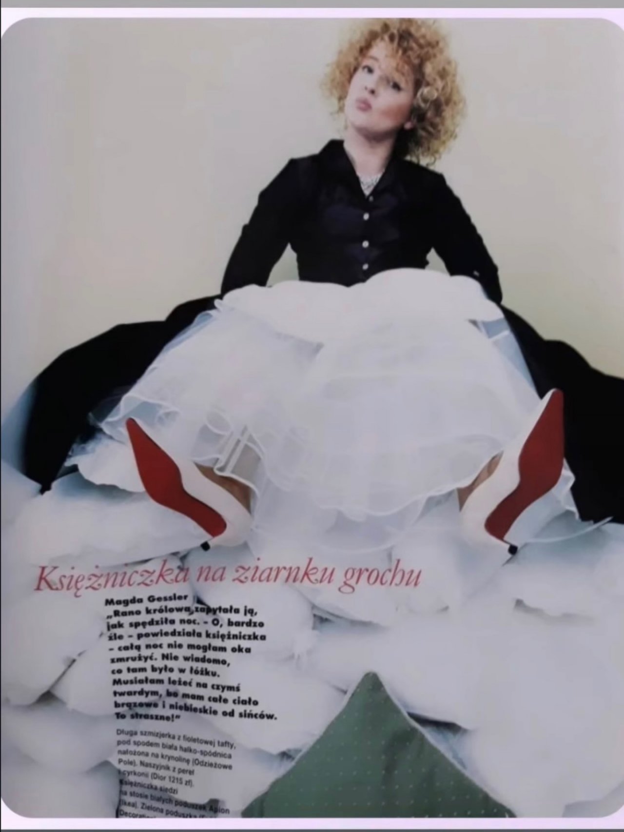 magda gessler na archiwalnym zdjęciu