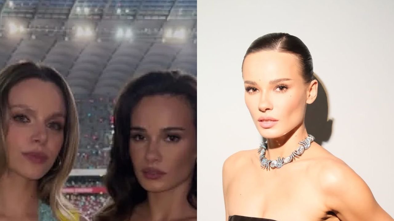 Natalia Szroeder i Vanessa Aleksander w kusych stanikach na Narodowym. Internautom szczęka opada: "Co za widok!" [zdjęcia]
