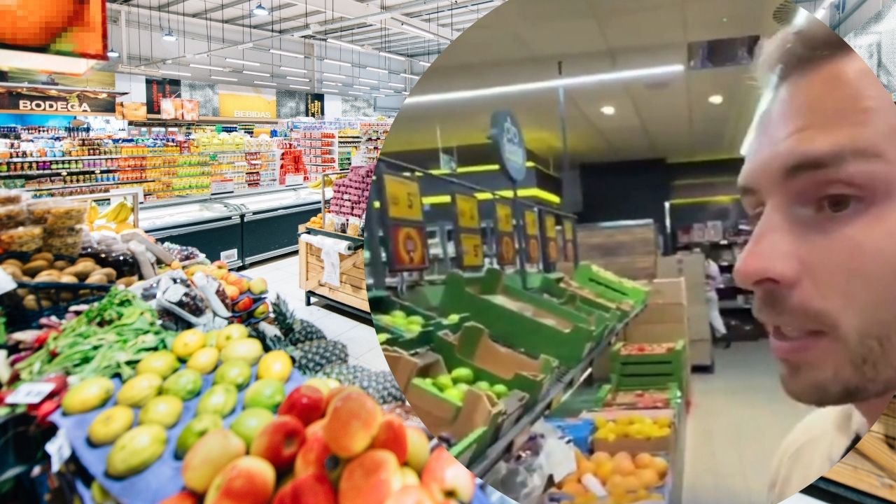 Rosjanie weszli do polskiego dyskontu i zaczęli nagrywać. Poczuli się "jak dzikusy" [wideo]