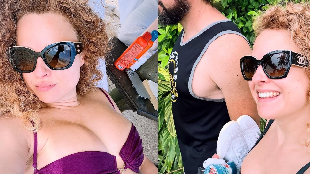 Kaja Paschalska wypięła przód i tył w mikroskopijnym opalaczu na Mauritiusie. Fani patrzą na jej narzeczonego: "Ale ciacho" [zdjęcia]