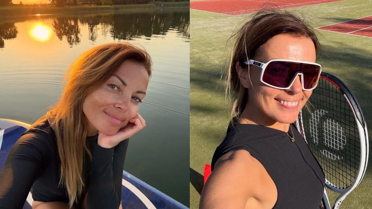 Katarzyna Glinka pręży ciało w skąpym opalaczu. Fani nie wierzą, że ma 49 lat: "Obłędna" [zdjęcia]