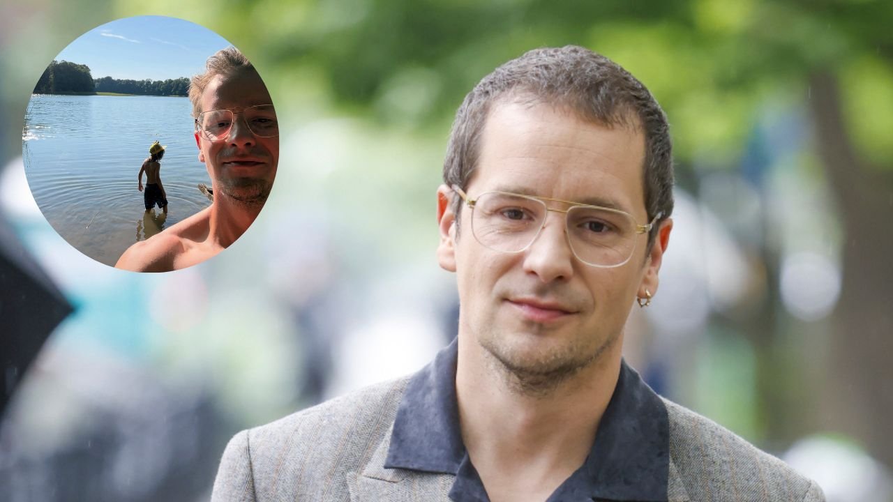Krzysztof Zalewski pokazał 7-letniego syna. Jeden szczegół na zdjęciach poruszył fanów [zdjęcia]