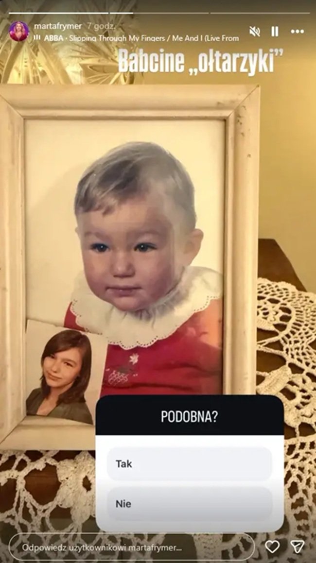 marta frymer na archiwalnym zdjęciu