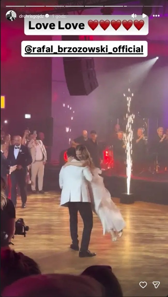 pierwszy taniec rafała brzozowksiego i jego żony