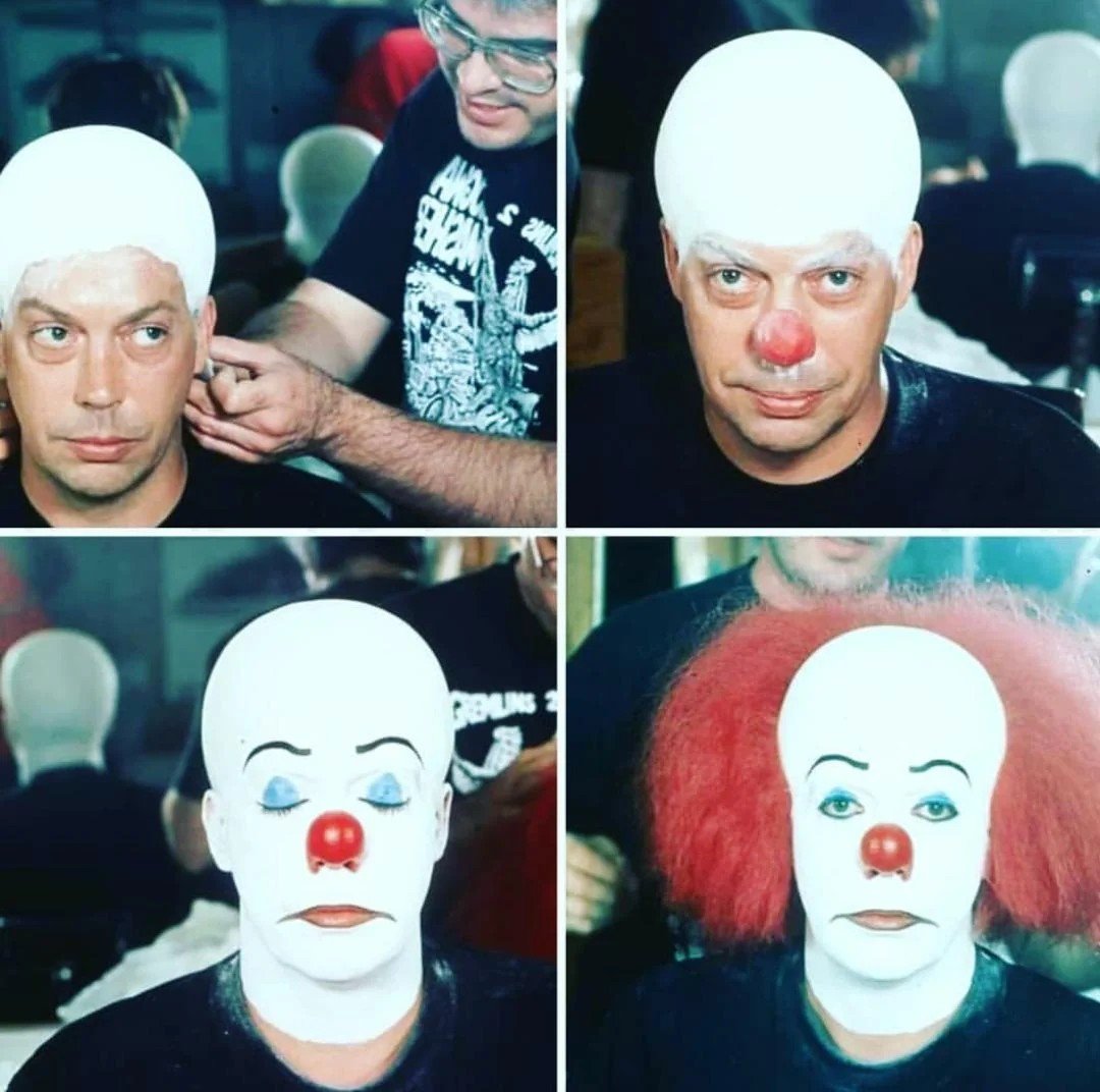 "To": transformacja Timiego Curry w klauna Pennywise'a