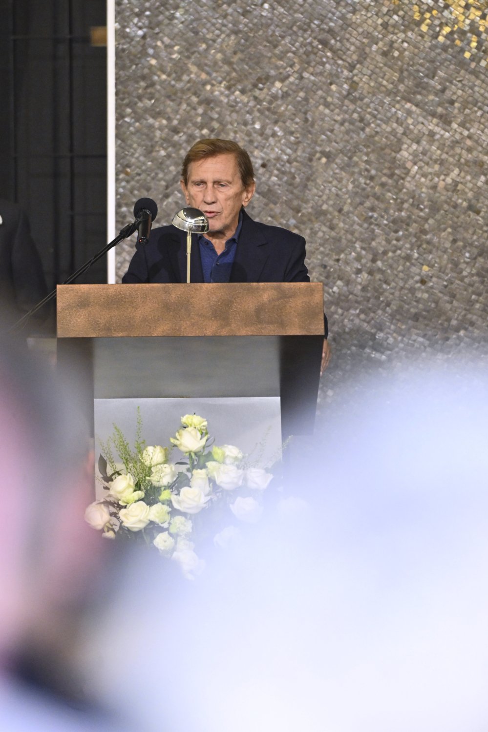 jan englert na pogrzebie jana frycza