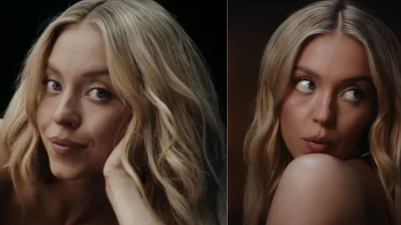 Sydney Sweeney kusi kibiców w odważnej kampanii reklamowej. W stroju Ewy siedzi na koszu do koszykówki [wideo]