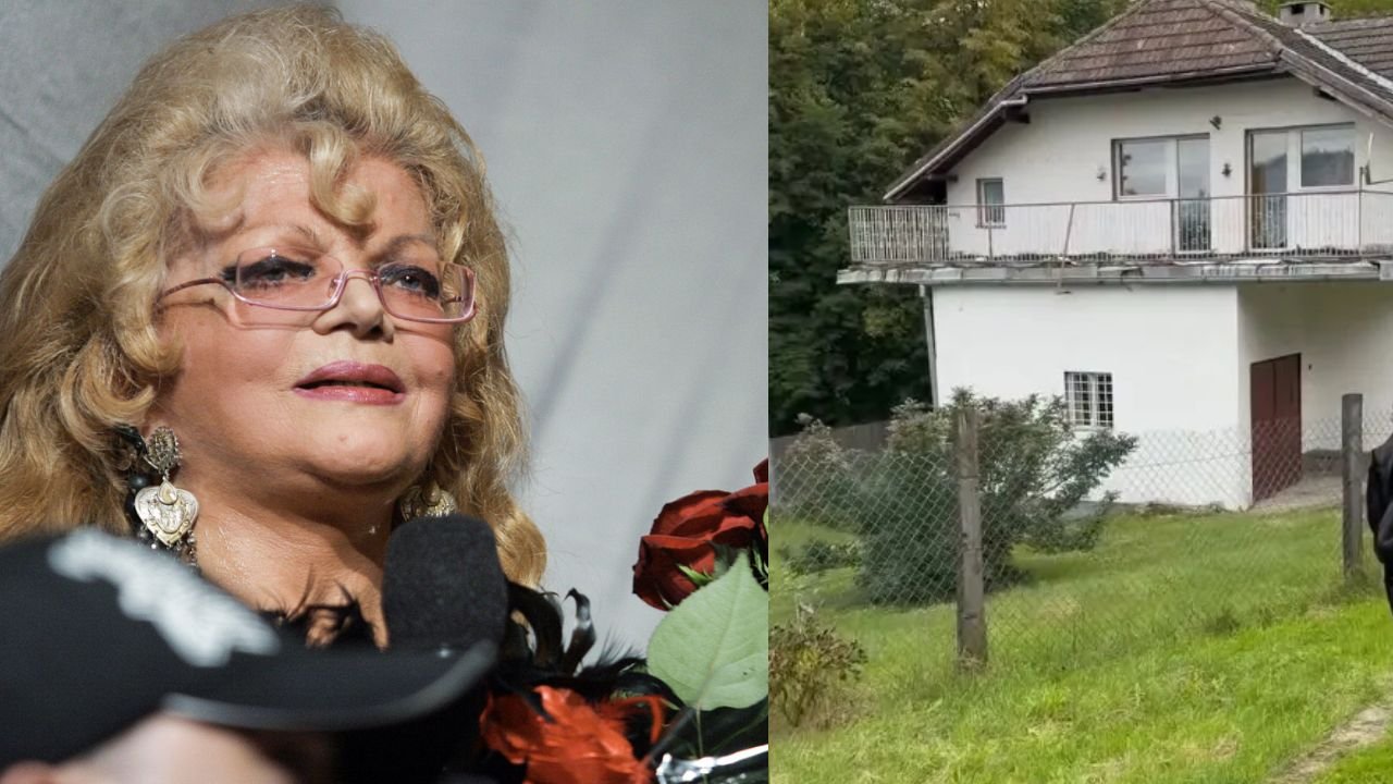 Fan pojechał pod dom Violetty Villas w Lewinie Kłodzkim. Pokazał budynek z bliska. Widok odbiera mowę, łzy same płyną [wideo, zdjęcia]