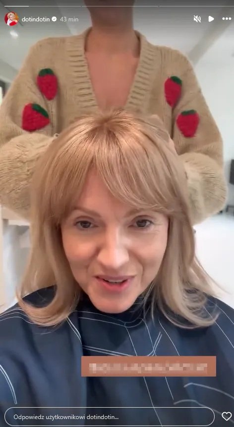 dorota szelągowska w nowej fryzurze