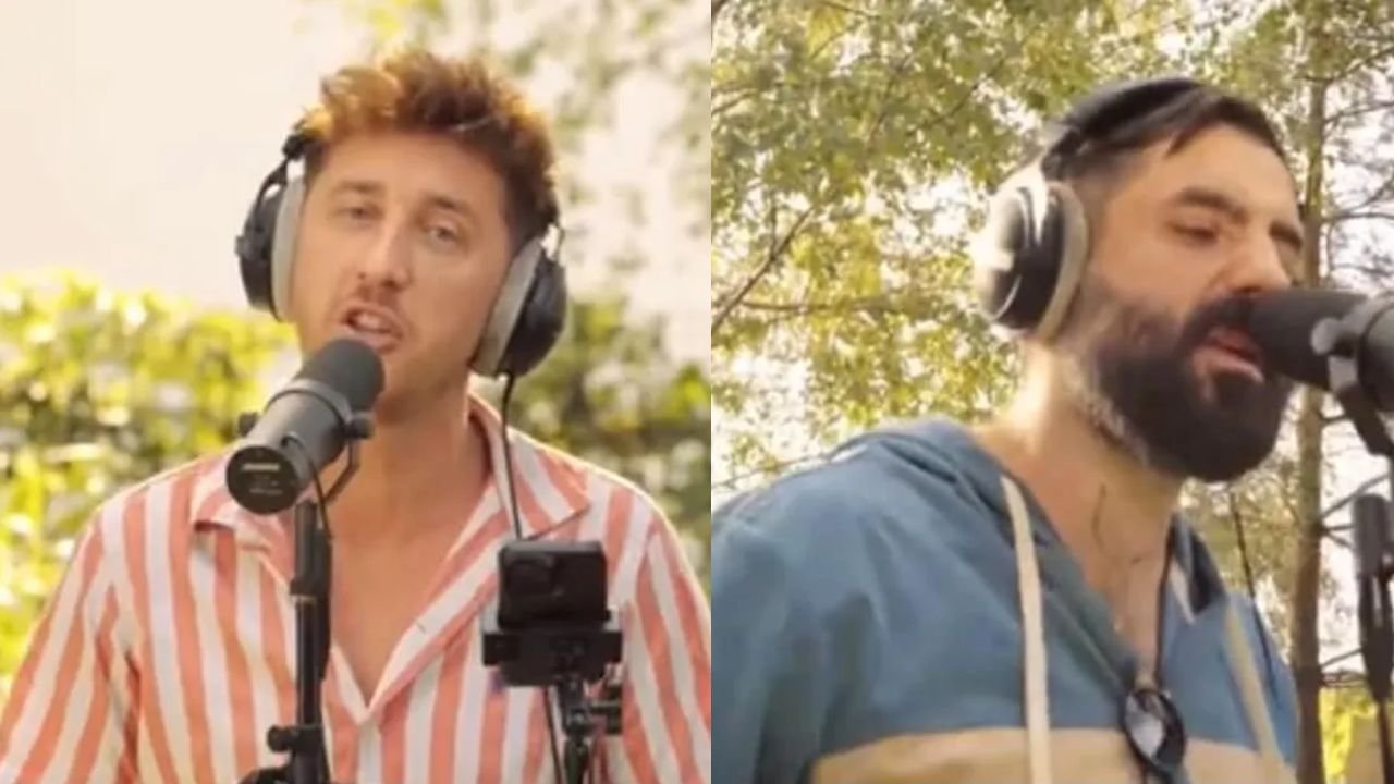 Uczestnicy "Love is Blind" nagrali żenujący diss na byłe partnerki. Marta Frymer uderza w męża: "Odbierz papiery" [wideo]