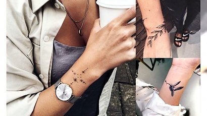 Tatuaż w okolicy nadgarstka - galeria przepięknych wzorów dla kobiet