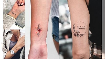 Małe tatuaże - 30 ślicznych i oryginalnych wzorów