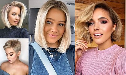 Modne cięcia dla włosów w kolorze blond - katalog wiosennych trendów