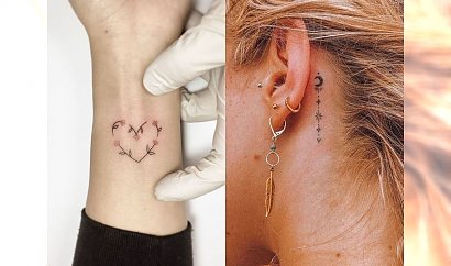 Małe tatuaże - 25 wyjątkowych wzorów na tatuaże dla kobiet [GALERIA 2020]