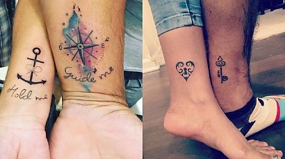 Tatuaże dla par - najmodniejsze wzory dla zakochanych [GALERIA 2020]